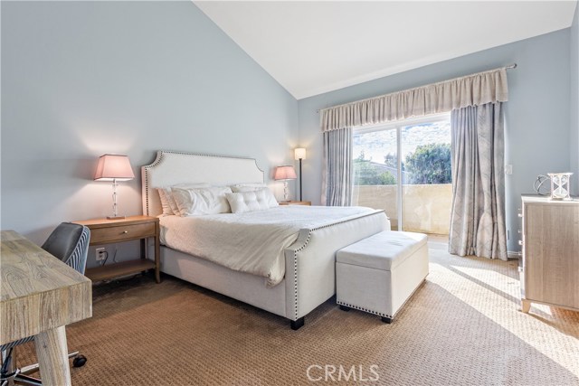 Master Bedroom with Balcony.