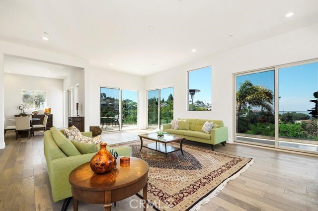 Living Room Adjacent to Formal Dining Area