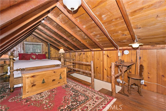 Another view of the upstairs bedroom.