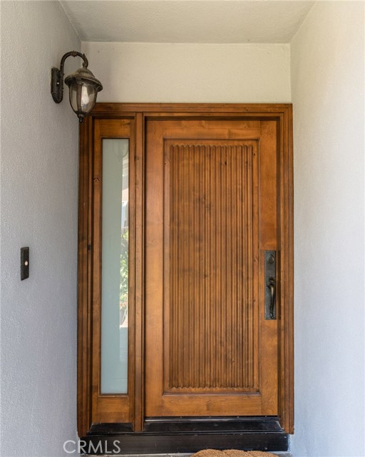 Beautiful front door.