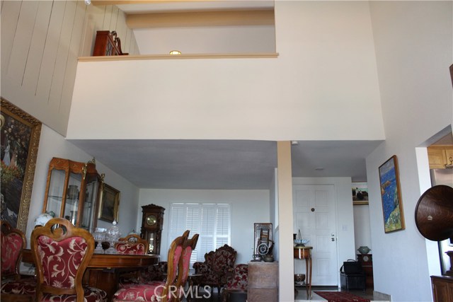 Soaring Cathedral ceilings in the living room