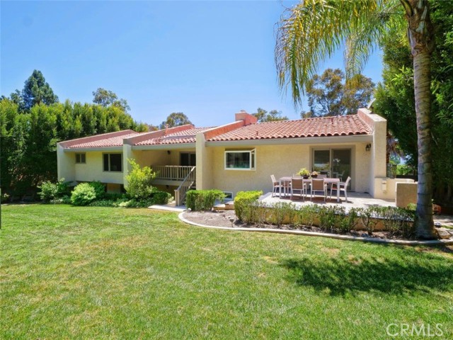 Back Elevation with Grassy Backyard