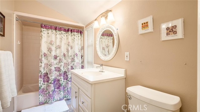 Upstairs master bathroom.