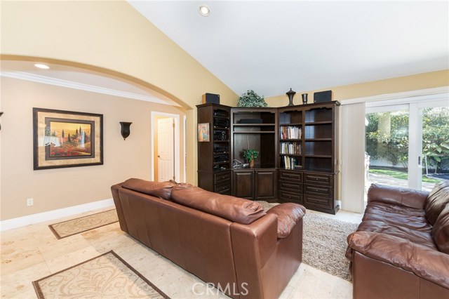 (Optional) Entertainment Unit in Living Room w/ Showcase Lighting (Optional) Entertainment Unit in Living Room w/ Showcase Lighting