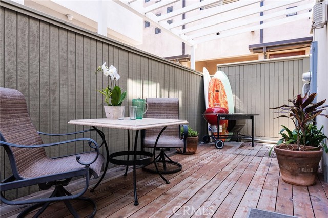 Party patio or secluded getaway...it's up to you.