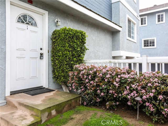 Front door to Townhome