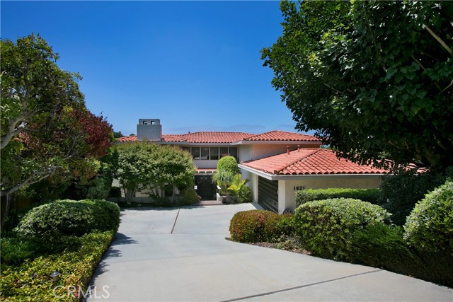 Two story home with fully landscaped yard and pool.
