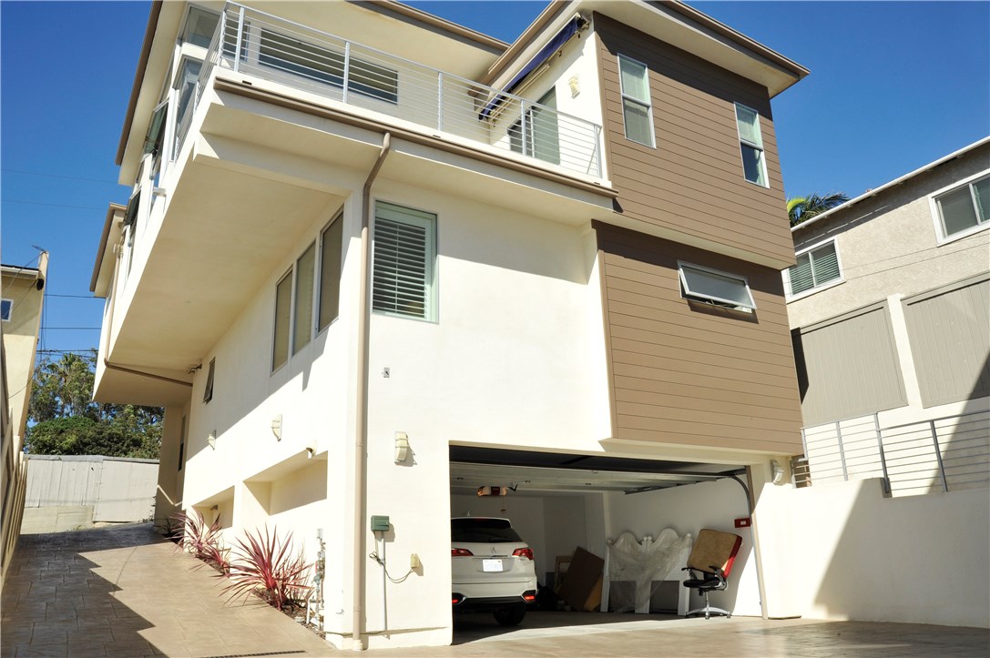 Two car attached garage