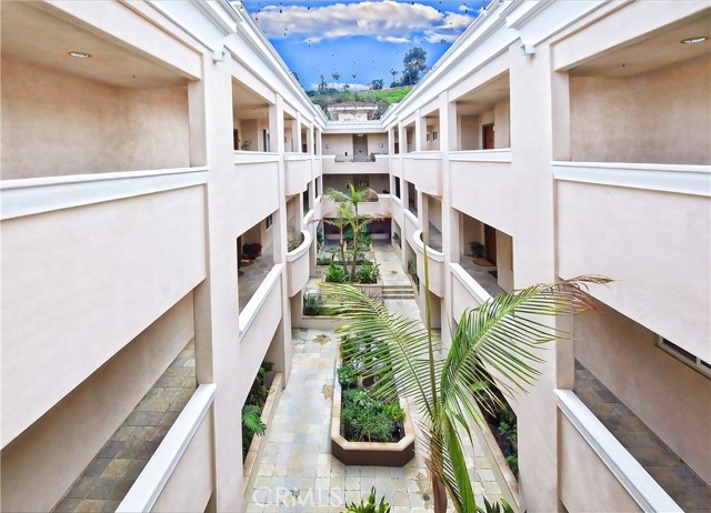 Interior courtyard