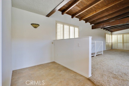 Great space located off the living area...use your imagination and make it your own! Hobby room, play area, workspace...