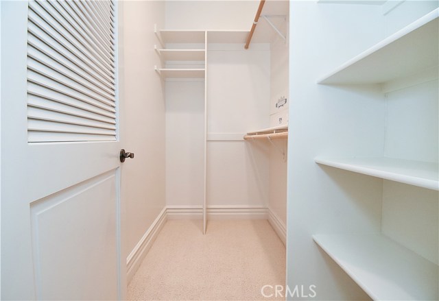 Walk-in closet in Bedroom #5.