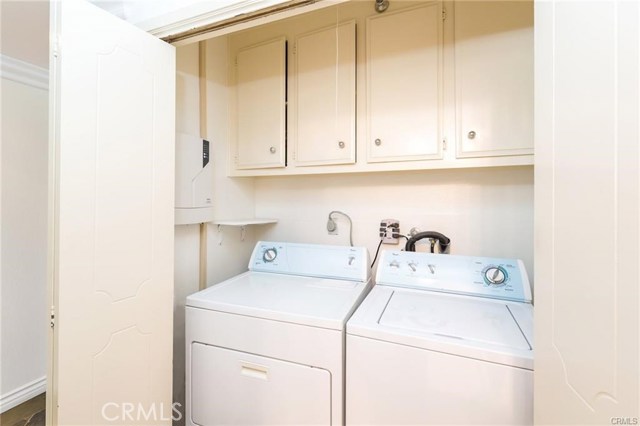 In-unit Laundry Area