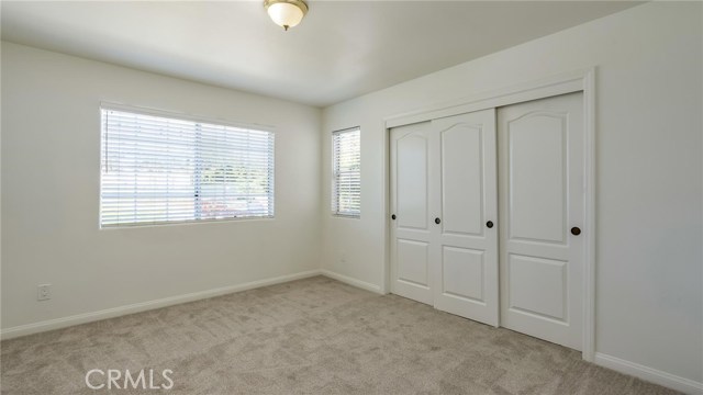 Third bedroom upstairs connects to a jack and jill bathroom.