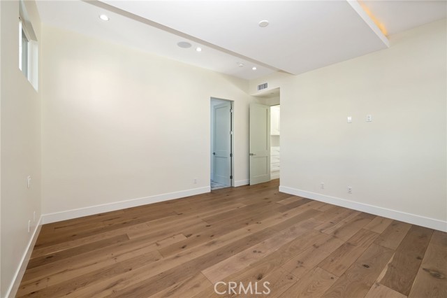 First level bedroom shares a Hollywood style bath with second bedroom