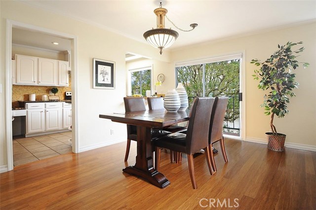 Dining Room looking into kitchen.