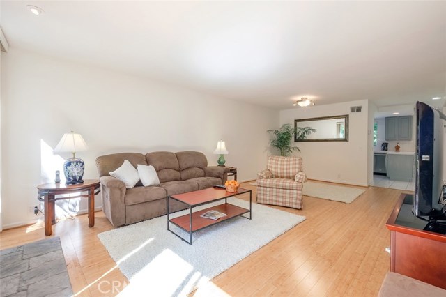 Living and Dining Room view from front entrance