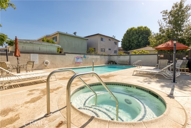Community spa and pool