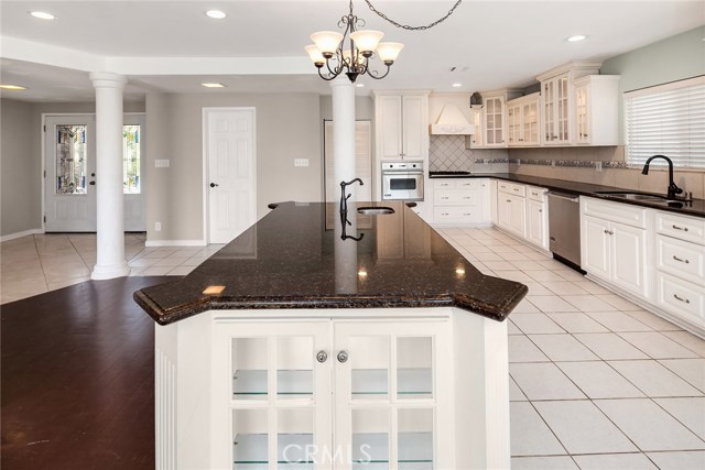 Huge open kitchen