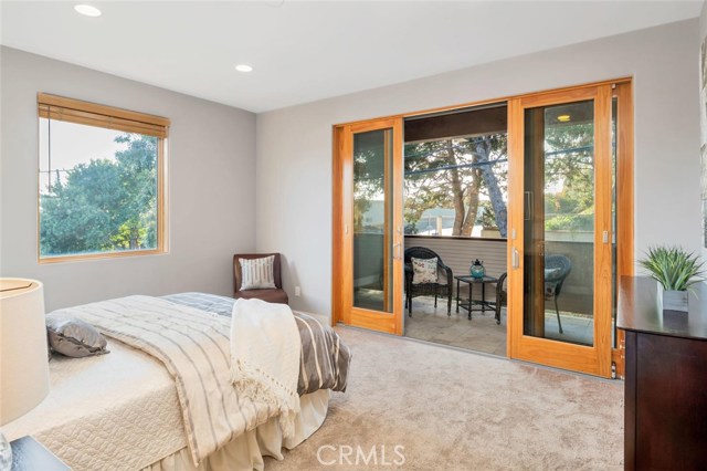 bedroom 3 - has its own deck and ocean views