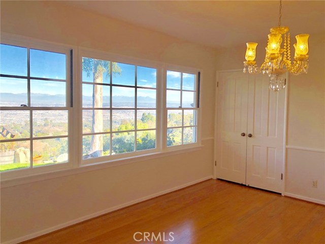 Magnificent View From the Dining Room. Wallpaper Everywhere Has Been Removed and walls Freshly Painted.