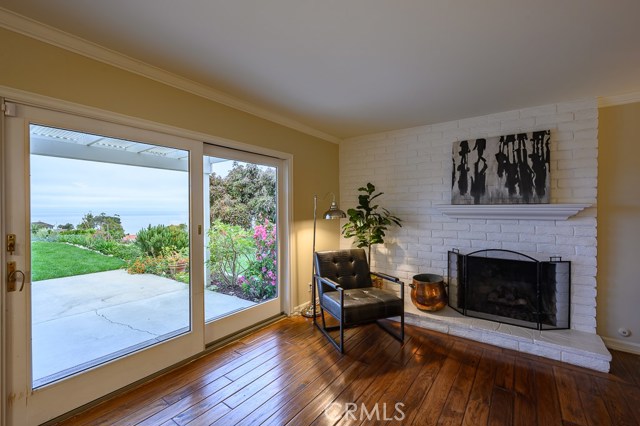 ocean view from living room