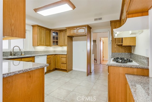 Kitchen with Granite Counter Tops