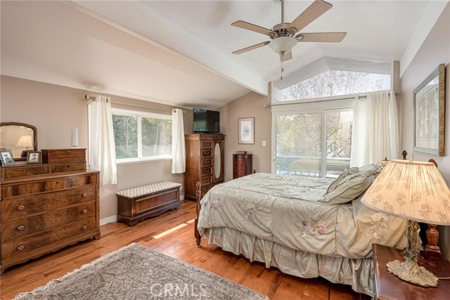 Upstairs master bedroom.