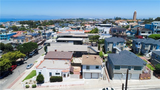 Excellent lot elevations low in front to high in back. American Marytrs tower in the background.