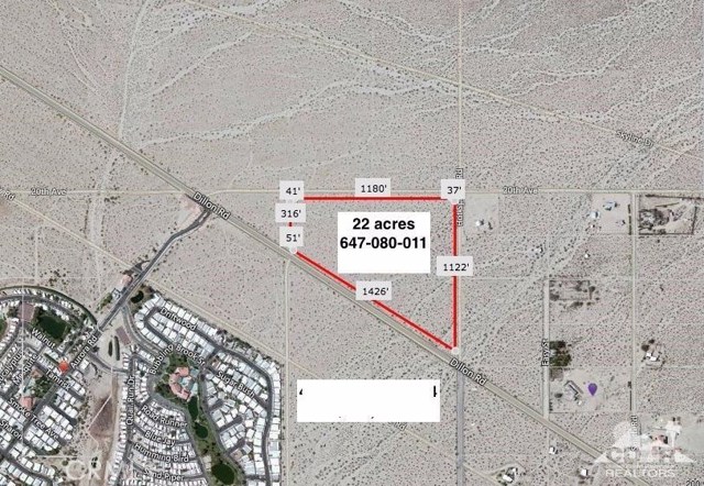 22 Acres Dillon & Hot Springs, 92241, ,For Sale,22 Acres Dillon & Hot Springs,217007214DA