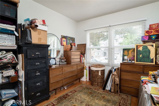 Bedroom #1 is front facing and has cool breezes.