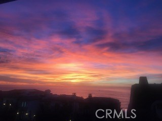 A special night view from the main floor balcony