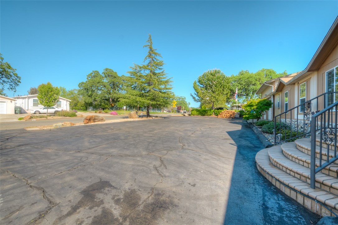 Front Yard Facing Street.