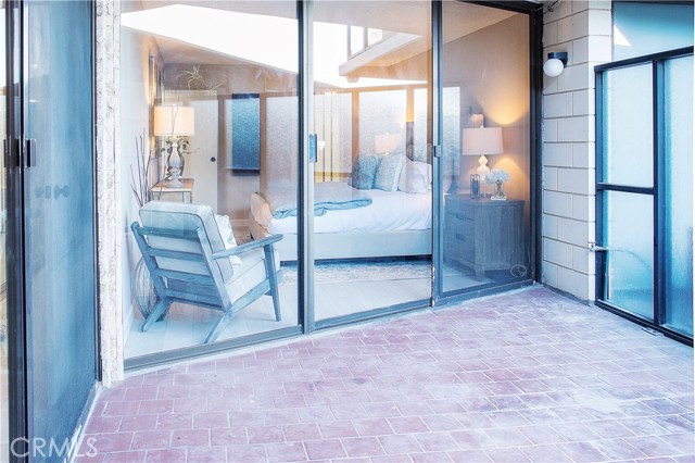 Outside balcony off the bedrooms