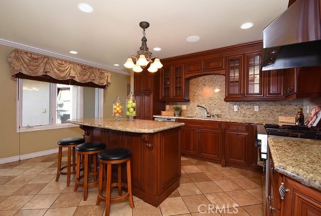 Gourmet Kitchen with Center Island