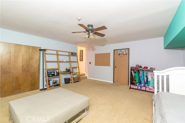 ceiling fan in bonus room