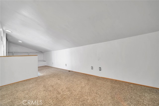 Bonus room/storage or kids playroom. Not included in total sf.