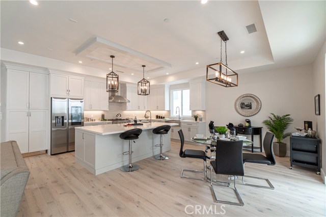Dining Room & Kitchen.