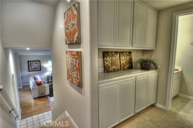 Laundry area and Guest Bath