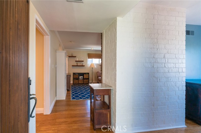 Bamboo floors greet you as you enter.