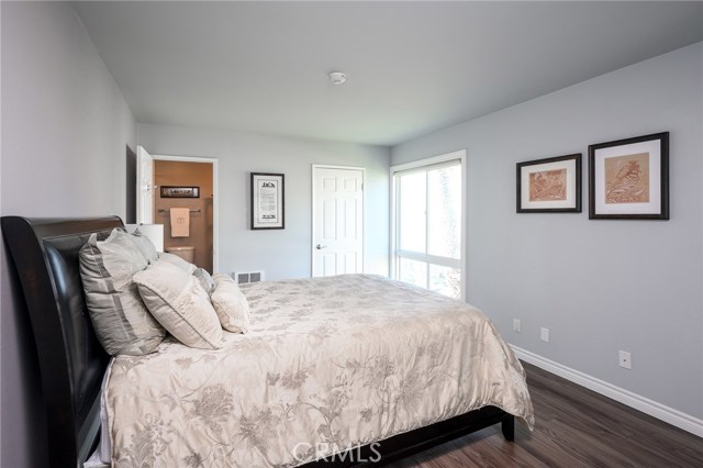 Master Bedroom with walk in closet and en suite bath