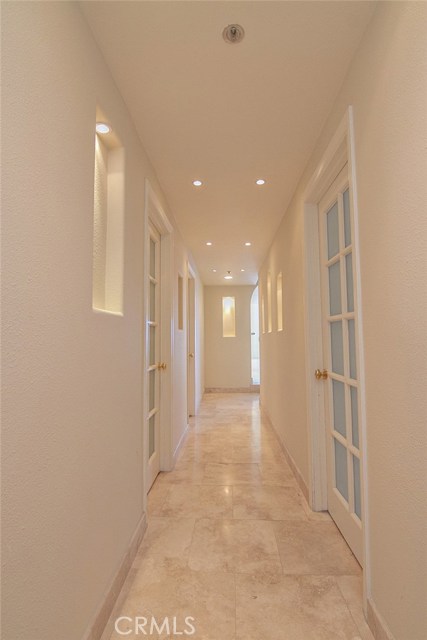 Marble Entry with Recess Lighting
