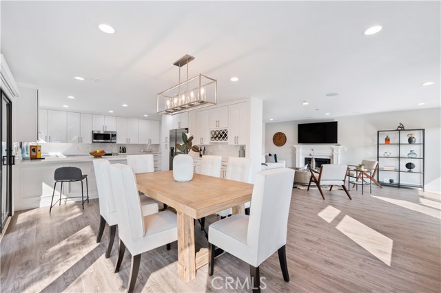 Dining Area facing kitchen