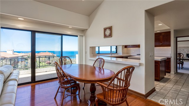 Ocean view from casual dining area - pre-staging