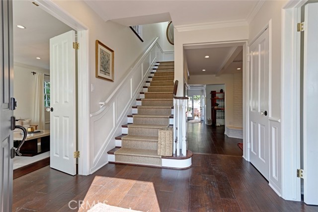 Entry With Seagrass Stair Runner.