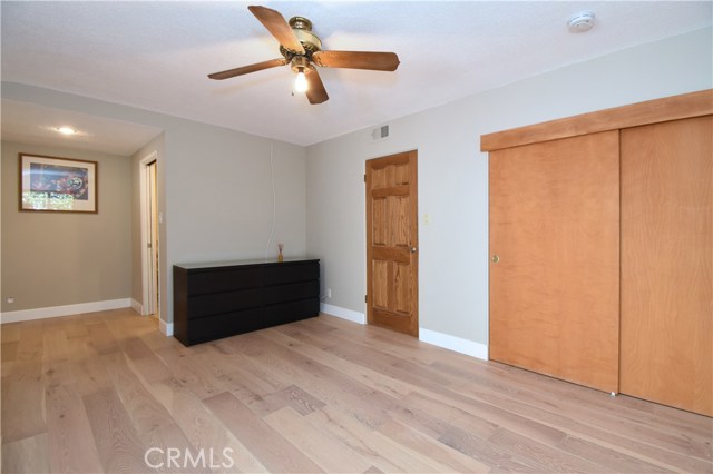 Master bedroom toward master bath