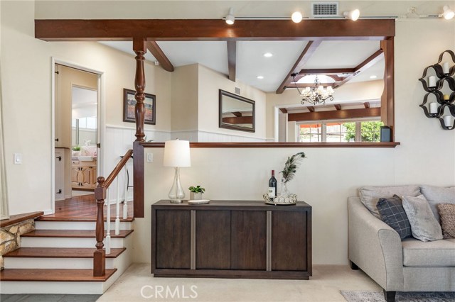 The quintessential charm of a Palos Verdes Estates Ranch home can be found throughout in the detail of this custom built home.