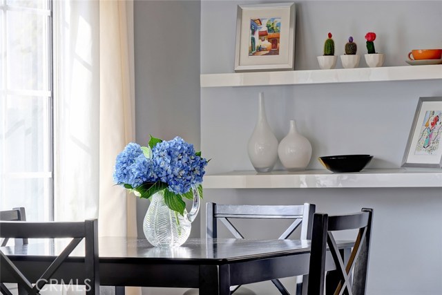 Breakfast nook is also sun drenched for starting your day right.