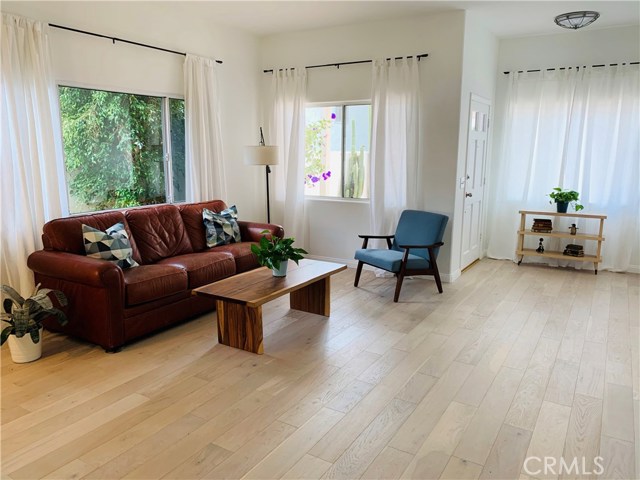 Beautiful newly installed wood floors and fresh interior paint.