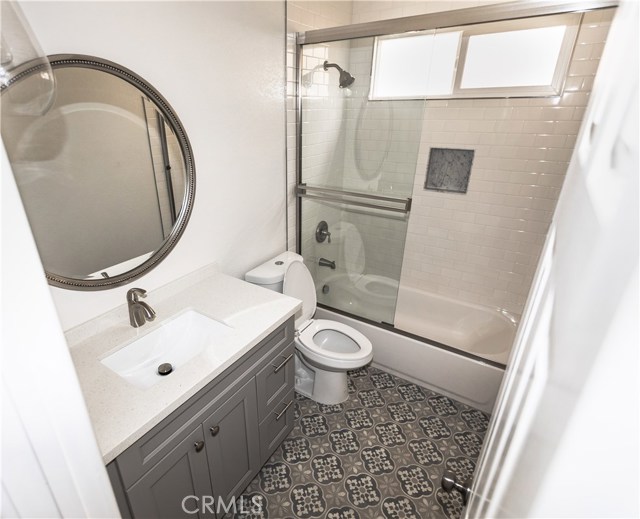 All new second bathroom. Taken down to the studs. New tub, tile, vanity and flooring.