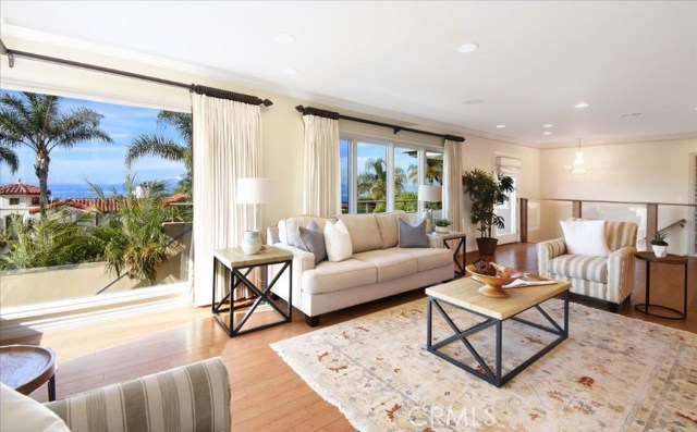 Living Room with View Windows